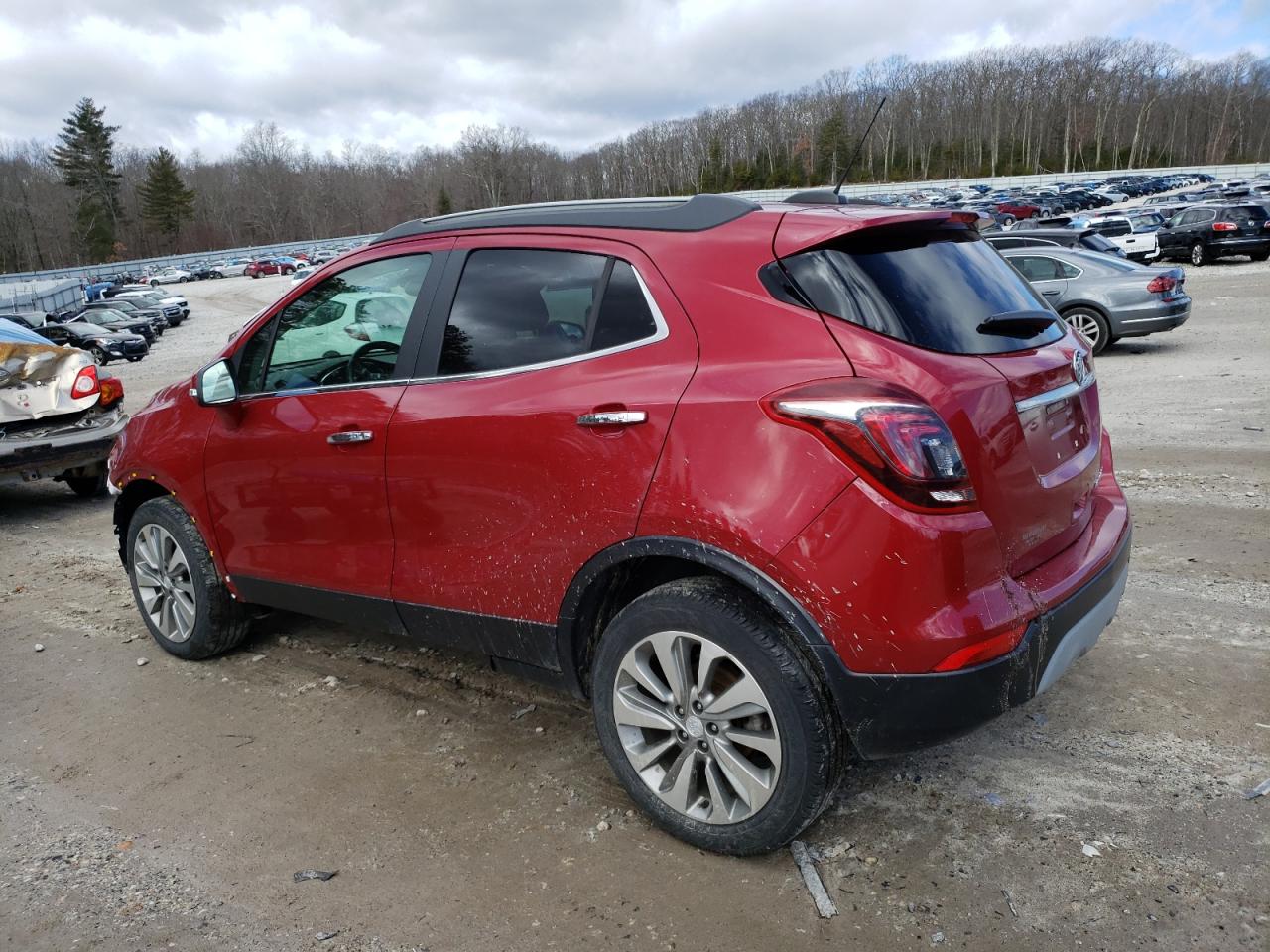 2019 Buick Encore VIN KL4CJESB7KB713162 Copart auction photo, front end / minor dent/scratches damage thumbnail 2