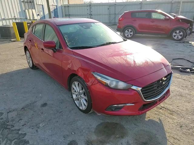 2017 Mazda 3 VIN JM1BN1M3XH1102836 Copart auction photo, front end damage thumbnail 10