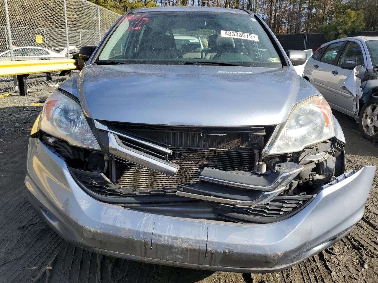 2011 Honda CR-V VIN 5J6RE3H31BL055707 Copart auction photo, front end damage thumbnail 5