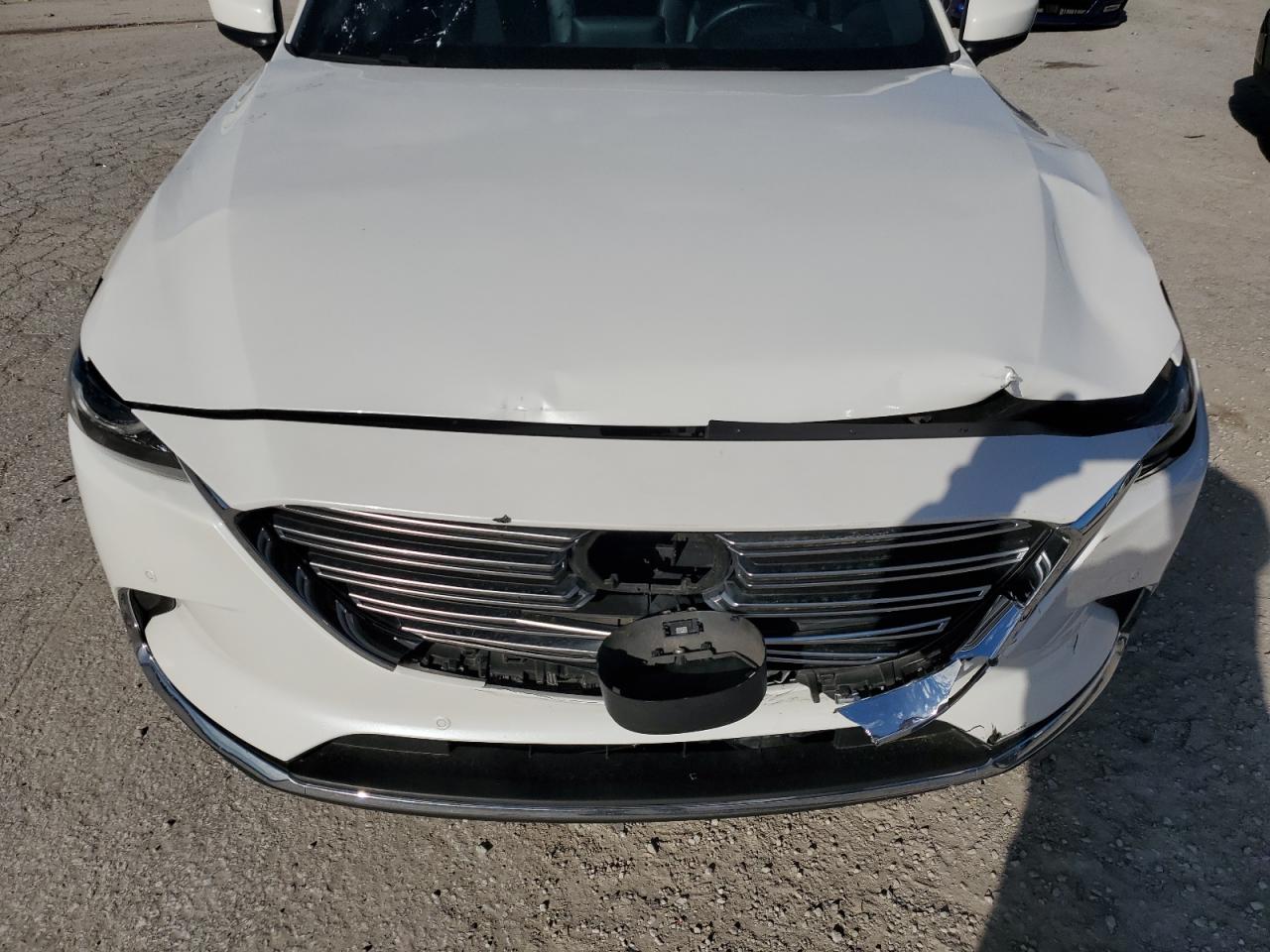 2019 Mazda CX-9 VIN JM3TCADY0K0330080 Copart auction photo, front end / side damage thumbnail 12