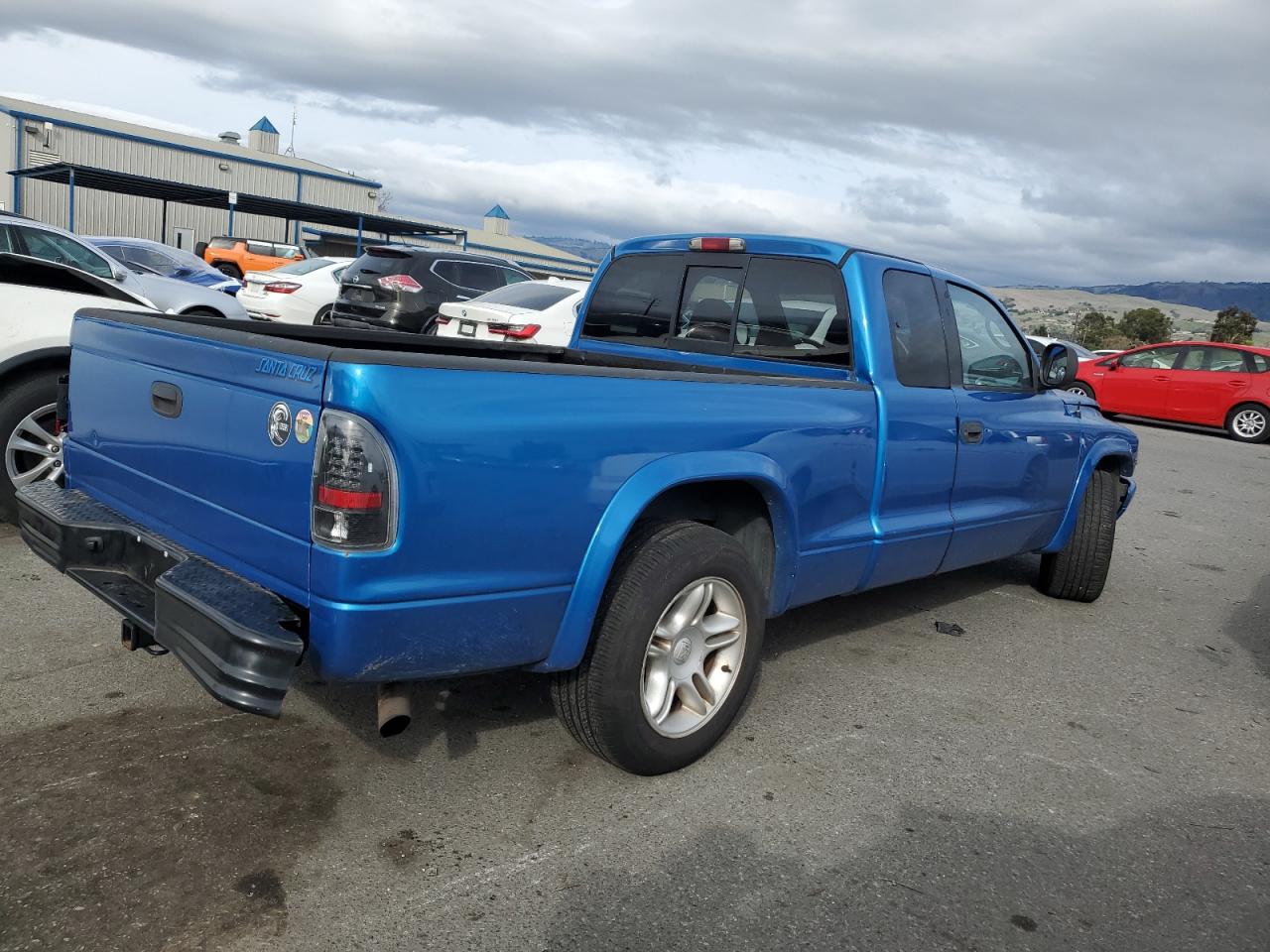 2000 Dodge Dakota VIN 1B7GL22Z8YS516815 Copart auction photo, undercarriage / front end damage thumbnail 3