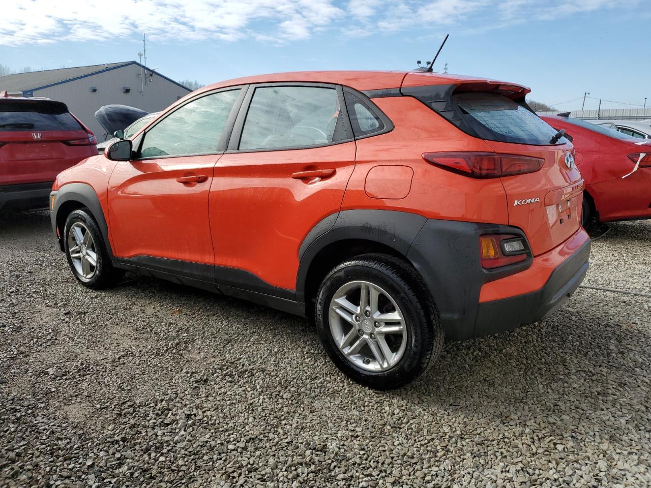 2019 Hyundai Kona VIN KM8K12AA2KU283713 Copart auction photo, water/flood damage thumbnail 2