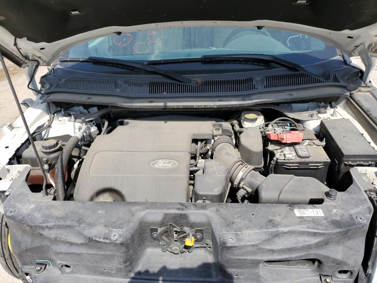 2015 Ford Explorer VIN 1FM5K7F83FGA61070 Copart auction photo, front end damage thumbnail 13
