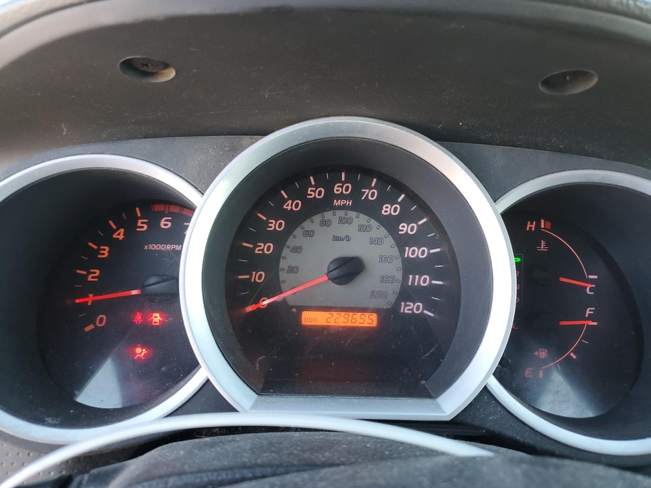 2008 Toyota Tacoma VIN 3TMLU42N58M017693 Copart auction photo, rollover / rear end damage thumbnail 9