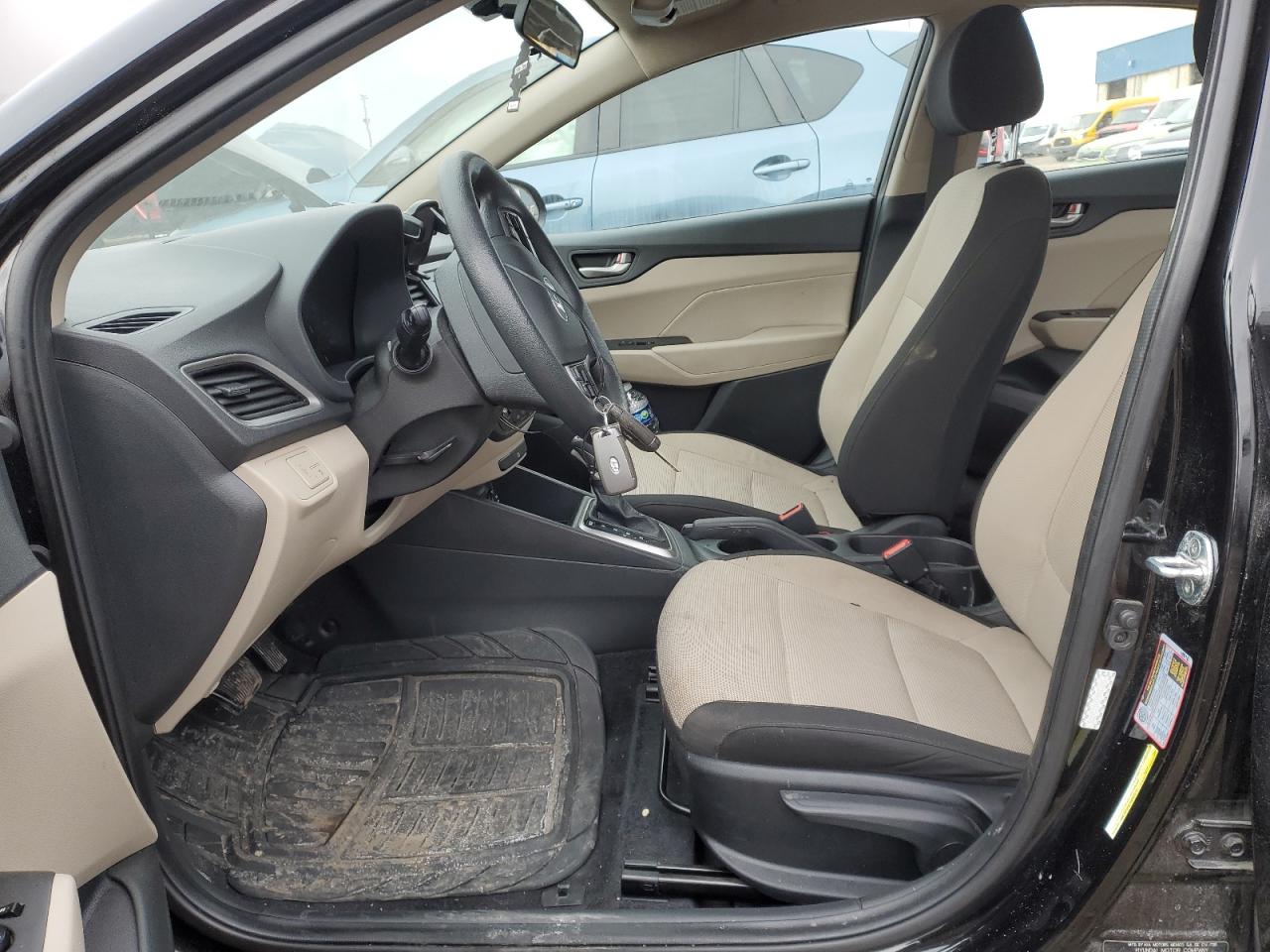 2021 Hyundai Accent VIN 3KPC24A63ME136878 Copart auction photo, all over damage thumbnail 7