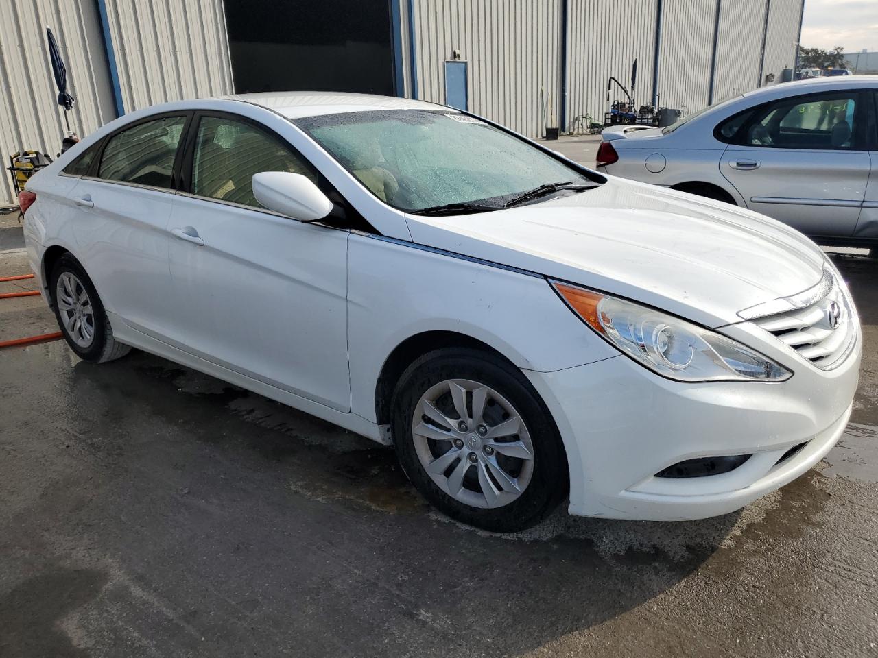 2013 Hyundai Sonata VIN 5NPEB4AC3DH584015 Copart auction photo, minor dent/scratches damage thumbnail 4