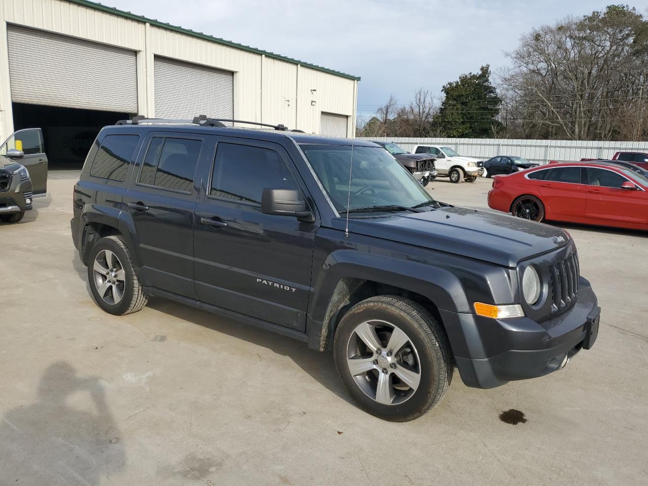 2016 Jeep Liberty (Patriot) VIN 1C4NJPFA9GD588947 Copart auction photo, side / front end damage thumbnail 4