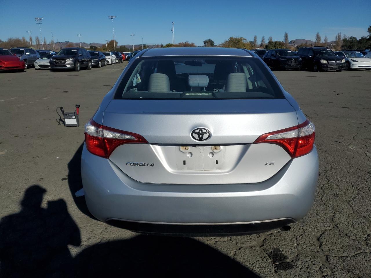 2014 Toyota Corolla VIN 5YFBURHEXEP151040 Copart auction photo, front end damage thumbnail 6