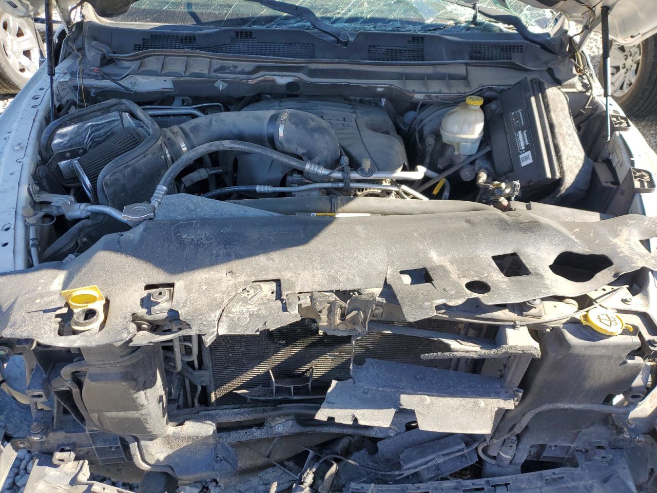 2014 RAM 1500 VIN 3C6JR6CT1EG254636 Copart auction photo, all over damage thumbnail 12