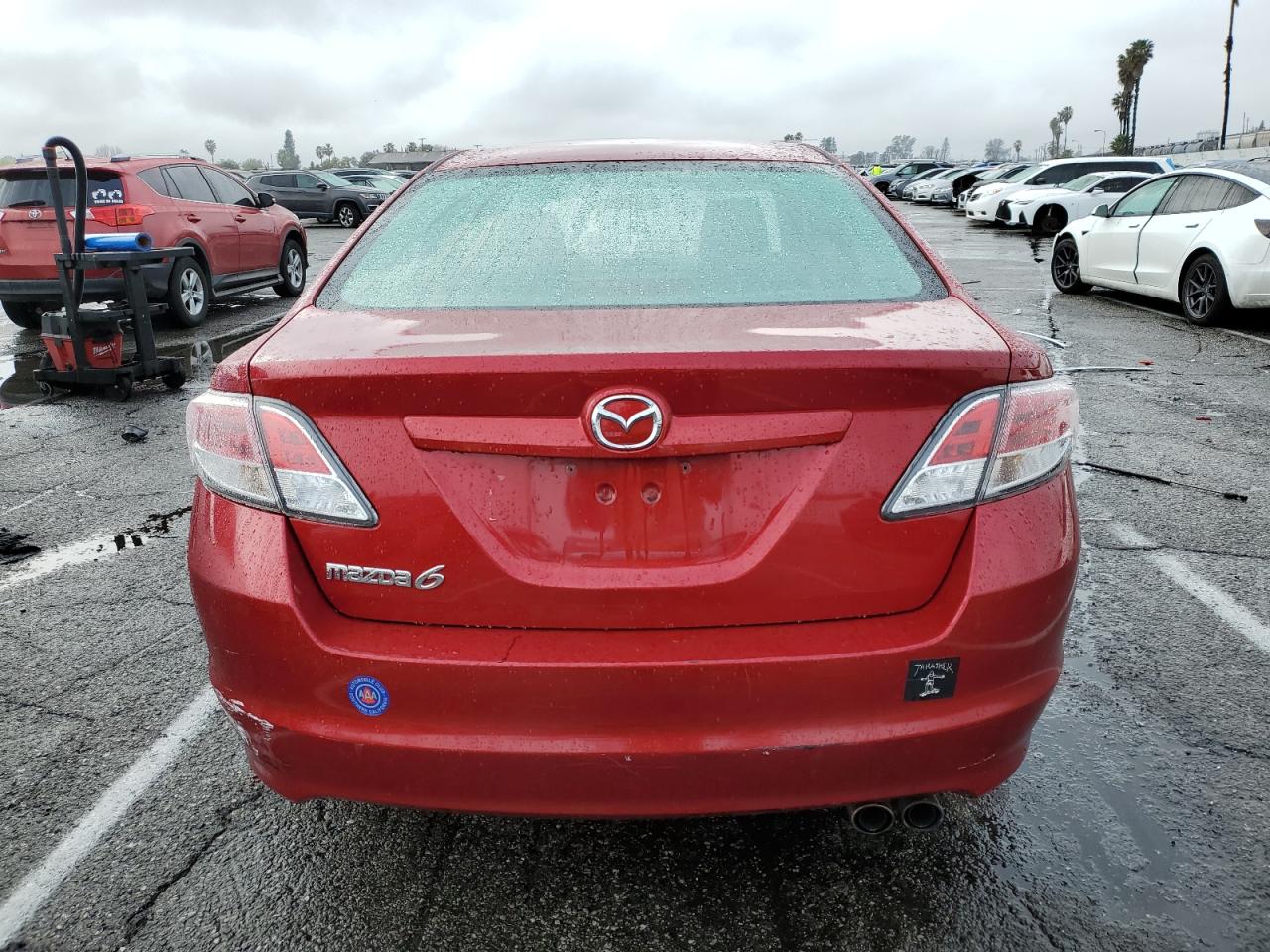 2012 Mazda 6 VIN 1YVHZ8DH4C5M27626 Copart auction photo, front end / minor dent/scratches damage thumbnail 6