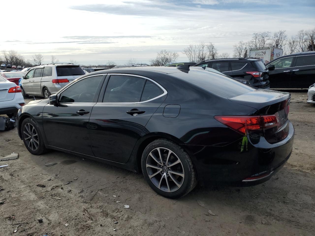 2015 Acura TLX VIN 19UUB3F51FA008371 Copart auction photo, front end / side damage thumbnail 2