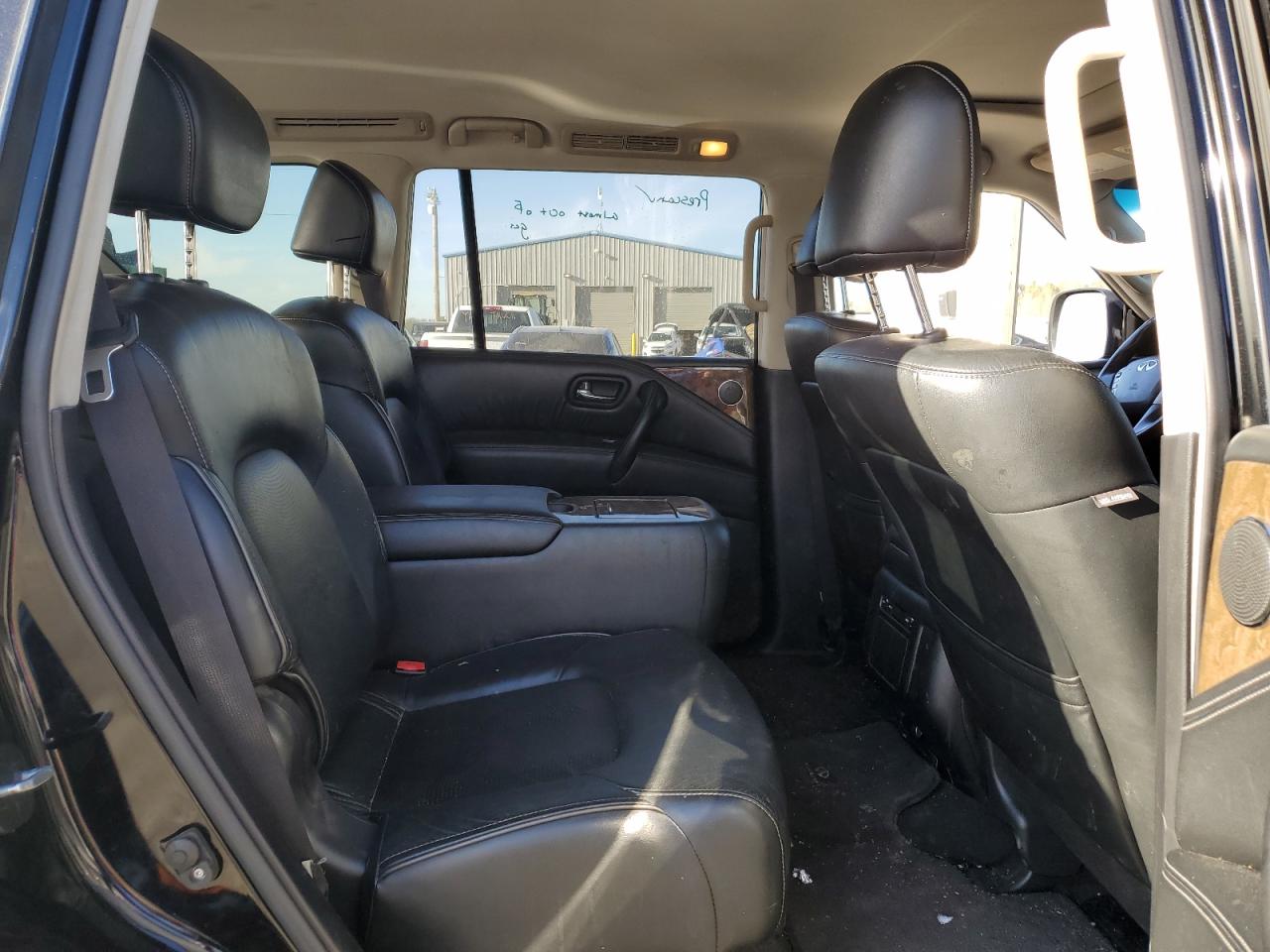 2017 Infiniti QX80 VIN JN8AZ2NF9H9643302 Copart auction photo, front end damage thumbnail 11