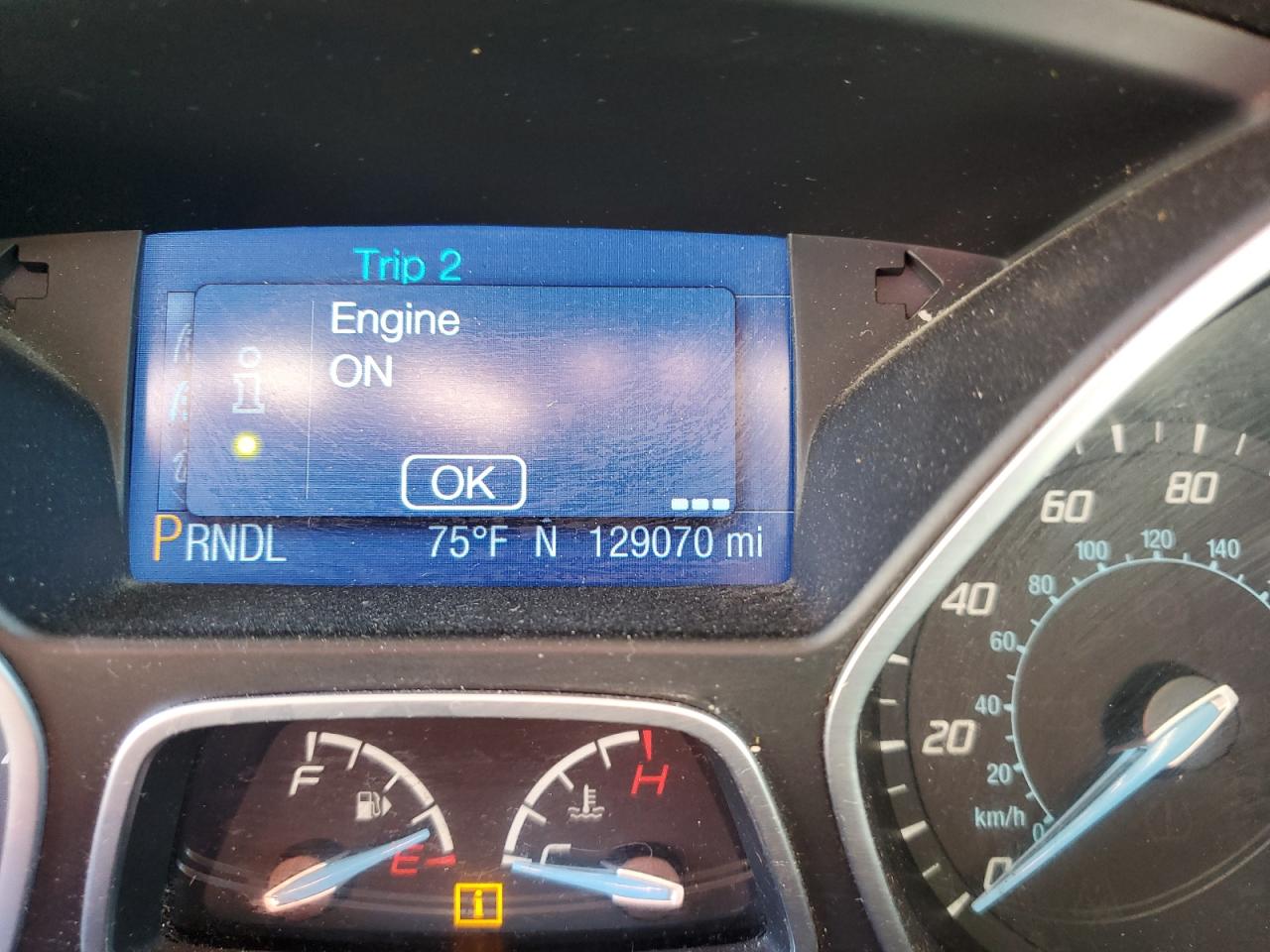 2014 Ford Focus VIN 1FADP3K25EL105559 Copart auction photo, normal wear damage thumbnail 9