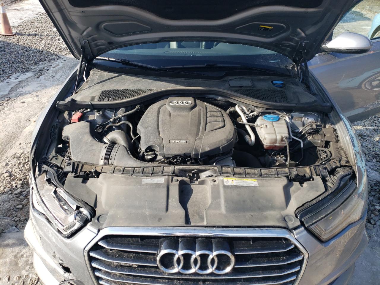 2018 Audi A6 VIN WAUG8AFC3JN010036 Copart auction photo, rear end / front end damage thumbnail 11
