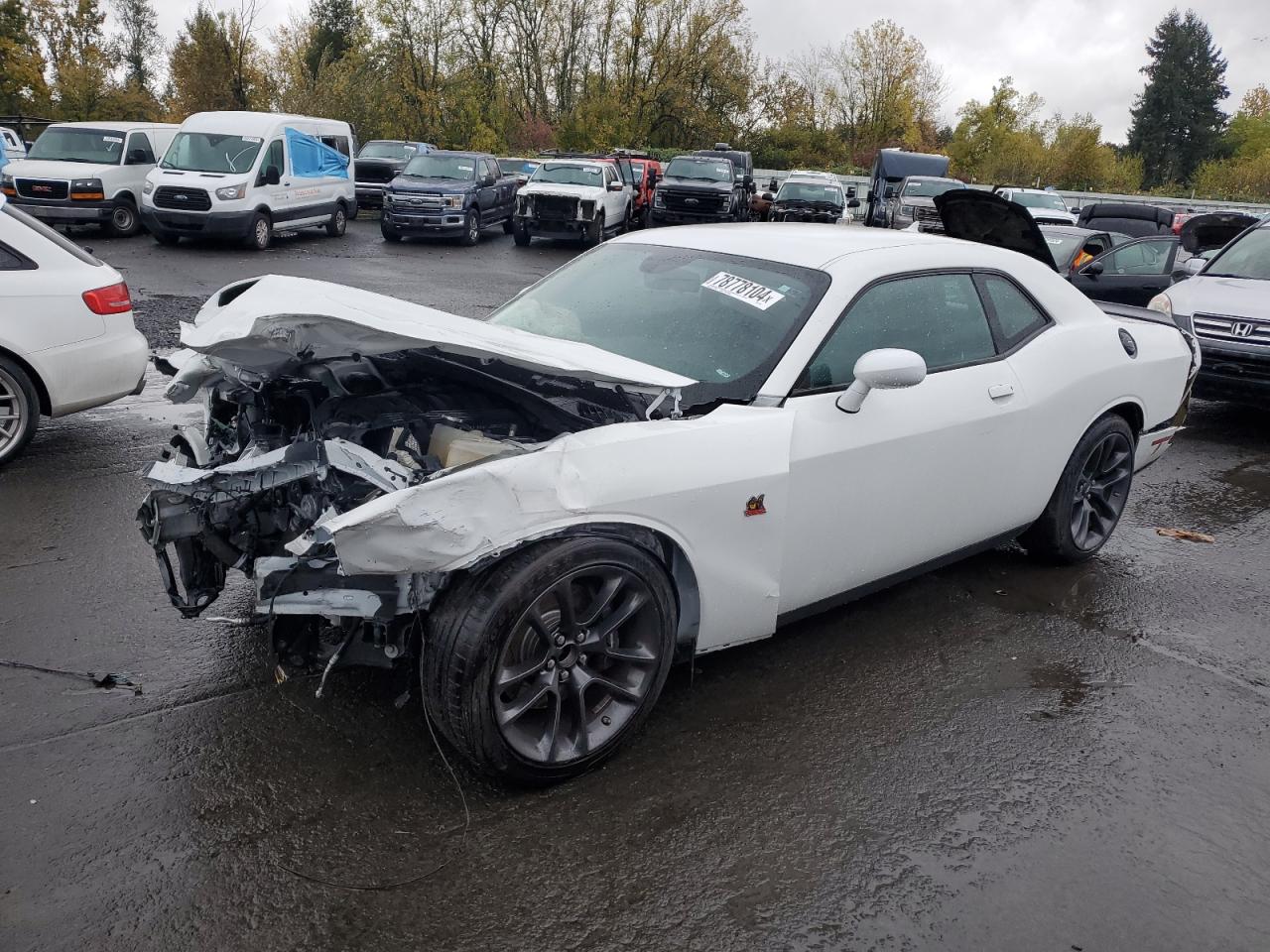 2021 Dodge Challenger VIN 2C3CDZFJ7MH620484