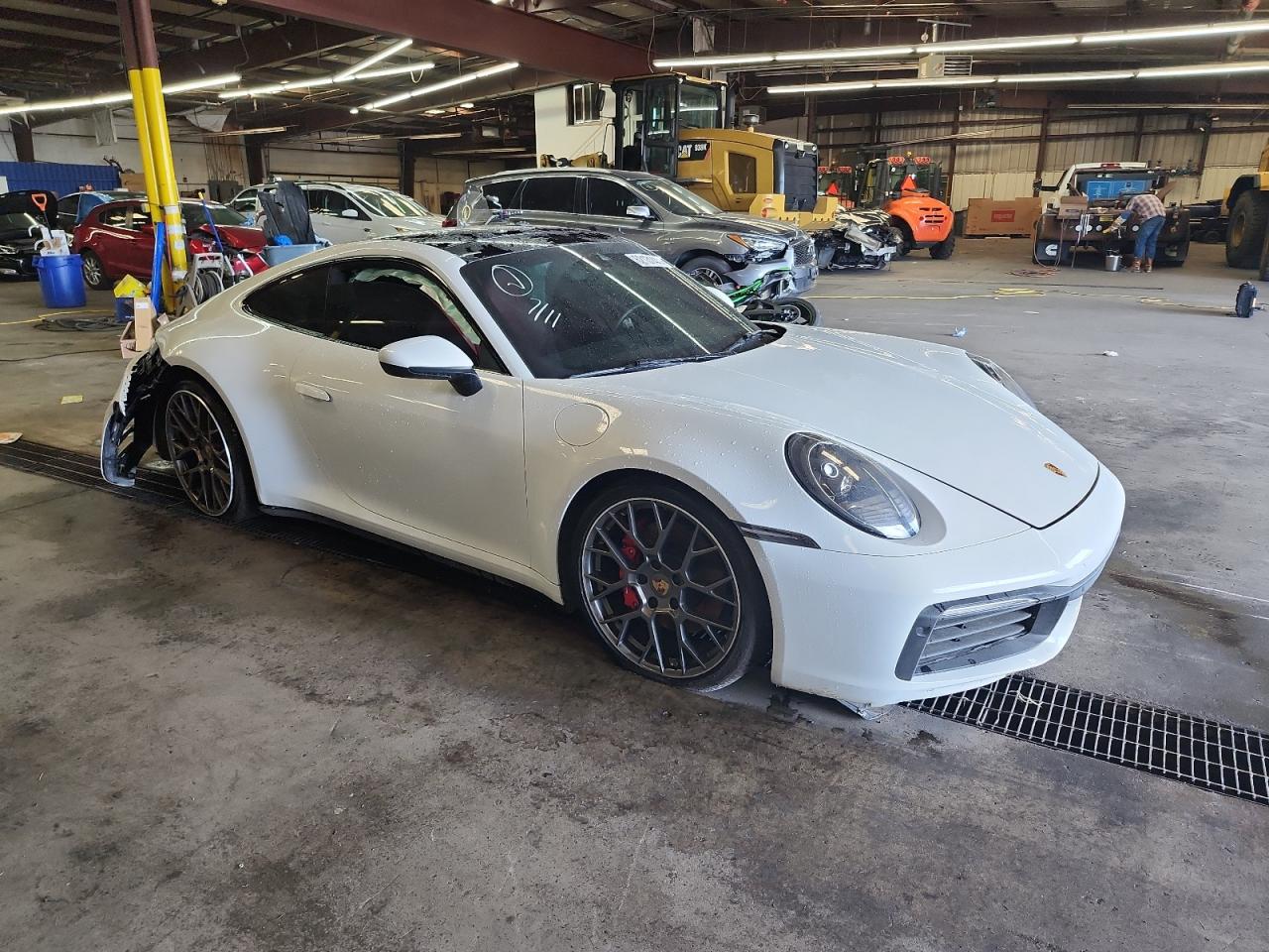 2020 Porsche 911 VIN WP0AB2A97LS229131 Copart auction photo, undercarriage / mechanical damage thumbnail 4