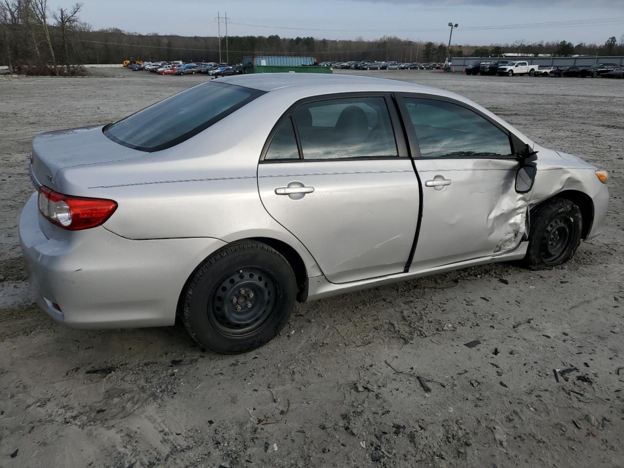 2011 Toyota Corolla VIN 2T1BU4EEXBC598745 Copart auction photo, all over damage thumbnail 3