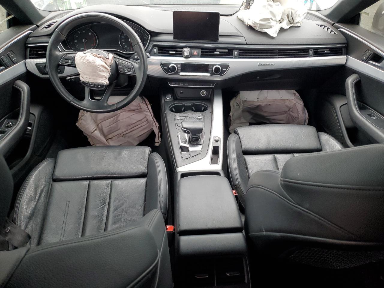 2018 Audi A5 VIN WAUDNCF51JA046873 Copart auction photo, front end / side damage thumbnail 8