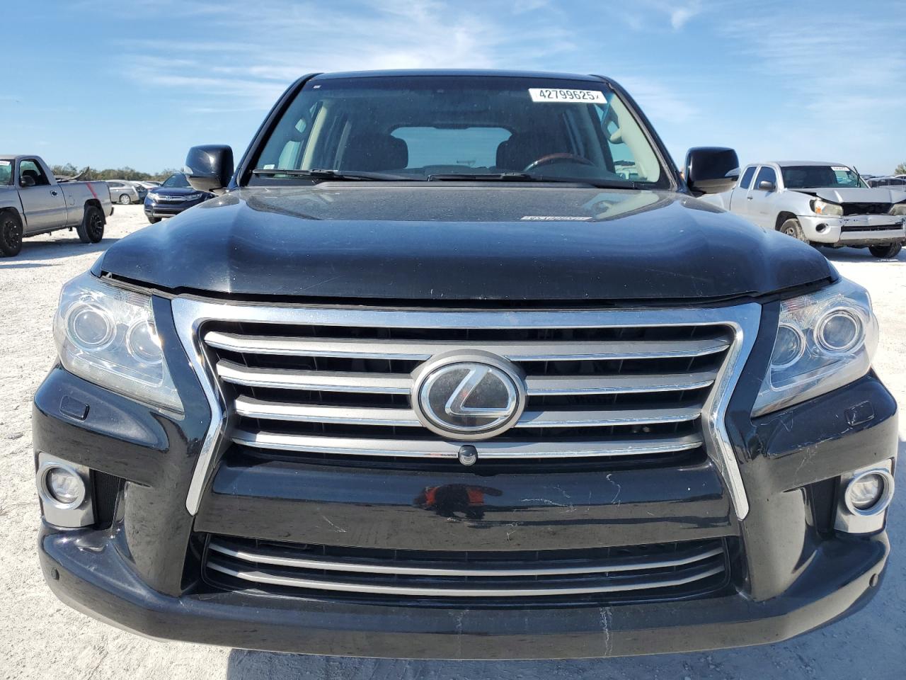2015 Lexus LX VIN JTJHY7AX7F4165803 Copart auction photo, water/flood damage thumbnail 5