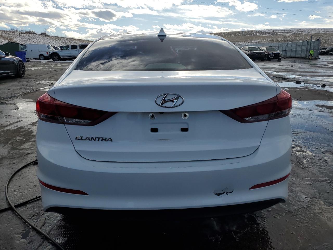 2018 Hyundai Elantra VIN 5NPD84LF8JH242539 Copart auction photo, vandalism / side damage thumbnail 6