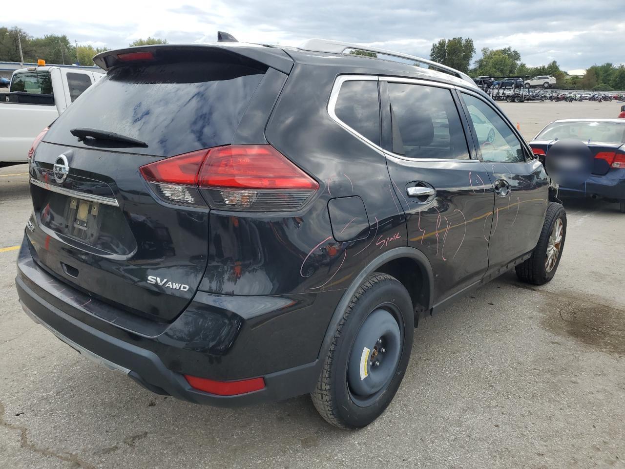 2017 Nissan Rogue VIN JN8AT2MV6HW258419 Copart auction photo, front end damage thumbnail 3