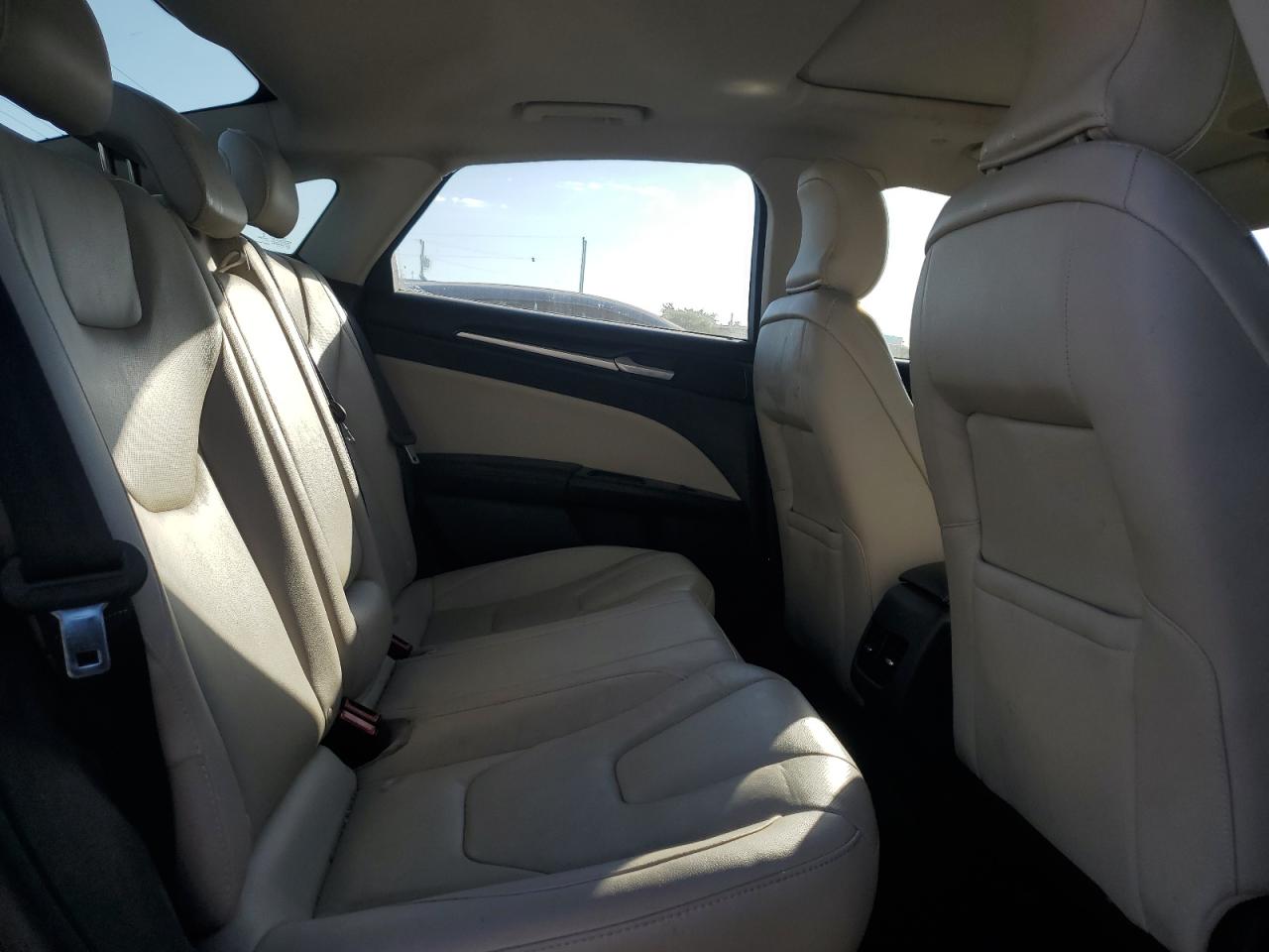 2017 Ford Fusion VIN 3FA6P0RU9HR323038 Copart auction photo, rear end / side damage thumbnail 10