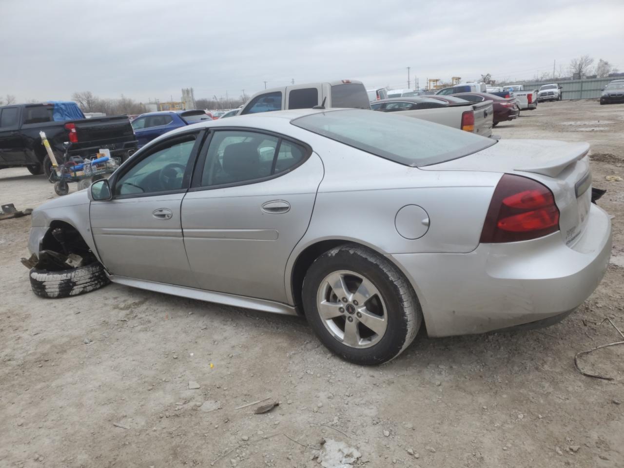2006 Pontiac Grand Prix VIN 2G2WP552461143693 Copart auction photo, undercarriage / front end damage thumbnail 2
