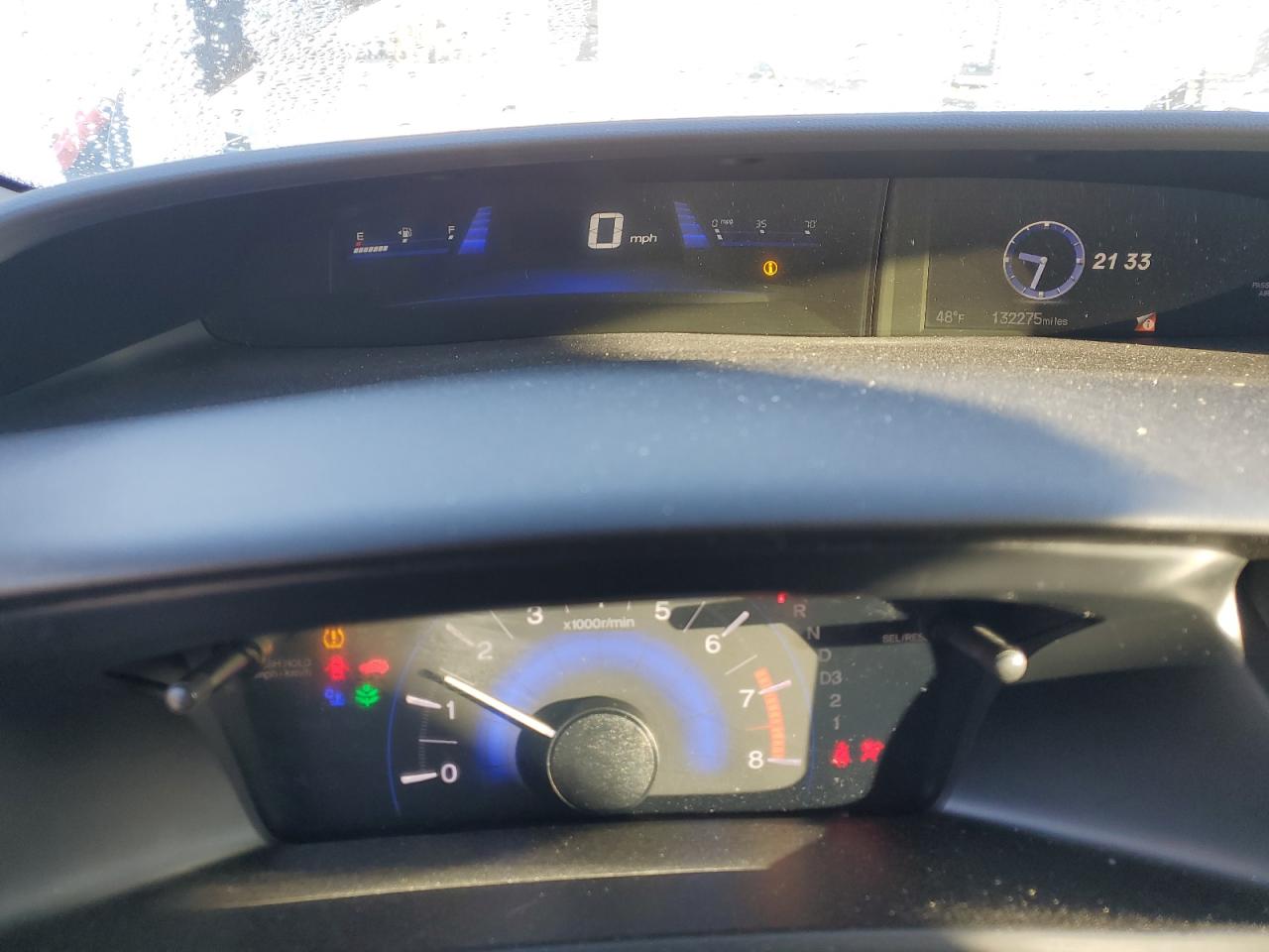 2013 Honda Civic VIN 2HGFB2F8XDH532016 Copart auction photo, rear end / side damage thumbnail 9