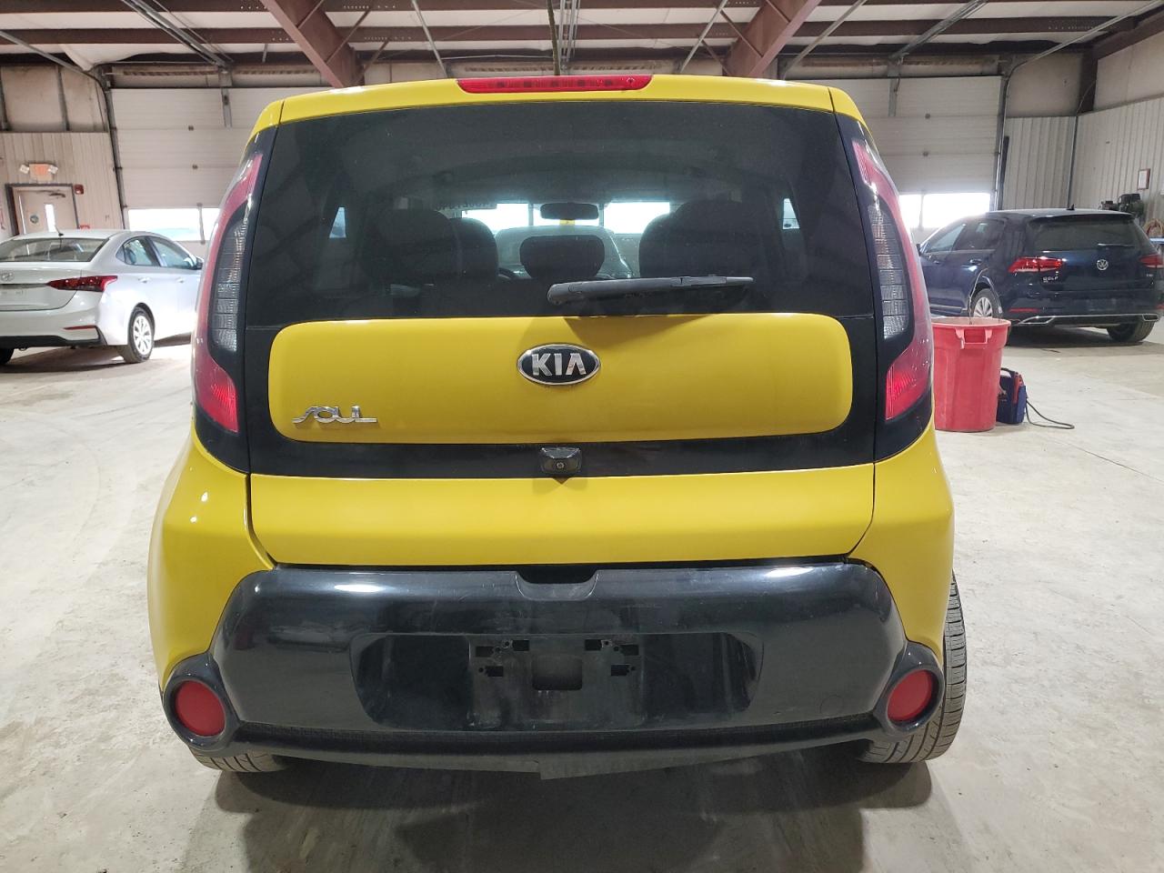 2016 KIA Soul VIN KNDJP3A54G7237524 Copart auction photo, rear end damage thumbnail 6