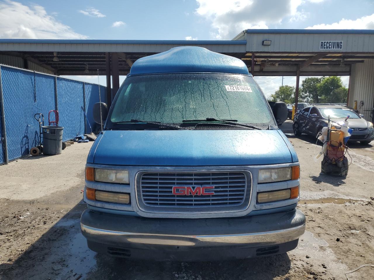 1999 GMC Savana VIN 1GDFG15R2X1044777 Copart auction photo, burn - engine damage thumbnail 5
