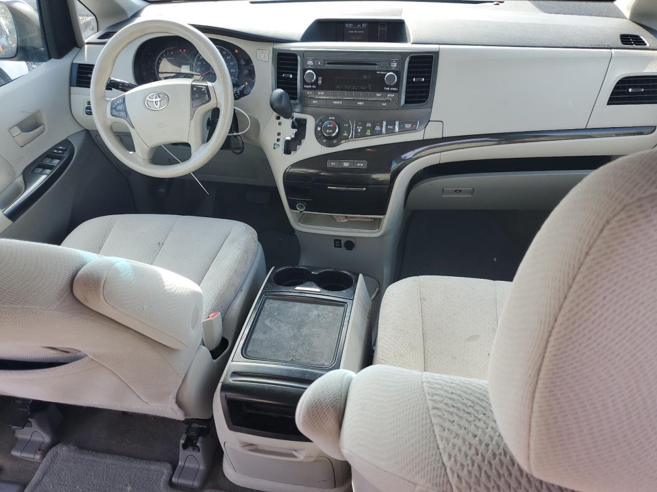 2014 Toyota Sienna VIN 5TDKK3DC7ES413059 Copart auction photo, water/flood damage thumbnail 8