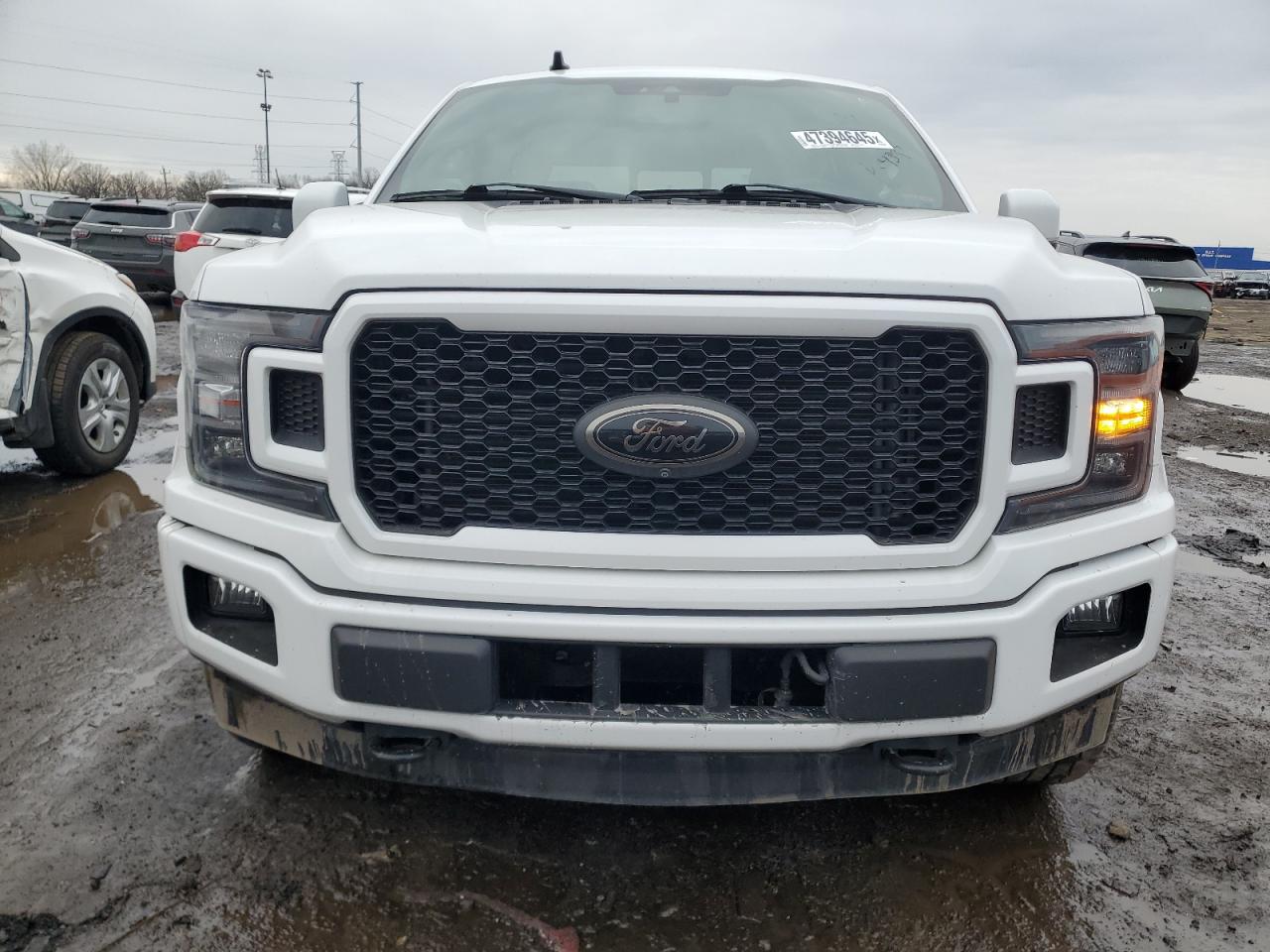 2020 Ford F-150 VIN 1FTEW1E55LFC44887 Copart auction photo, side / undercarriage damage thumbnail 5