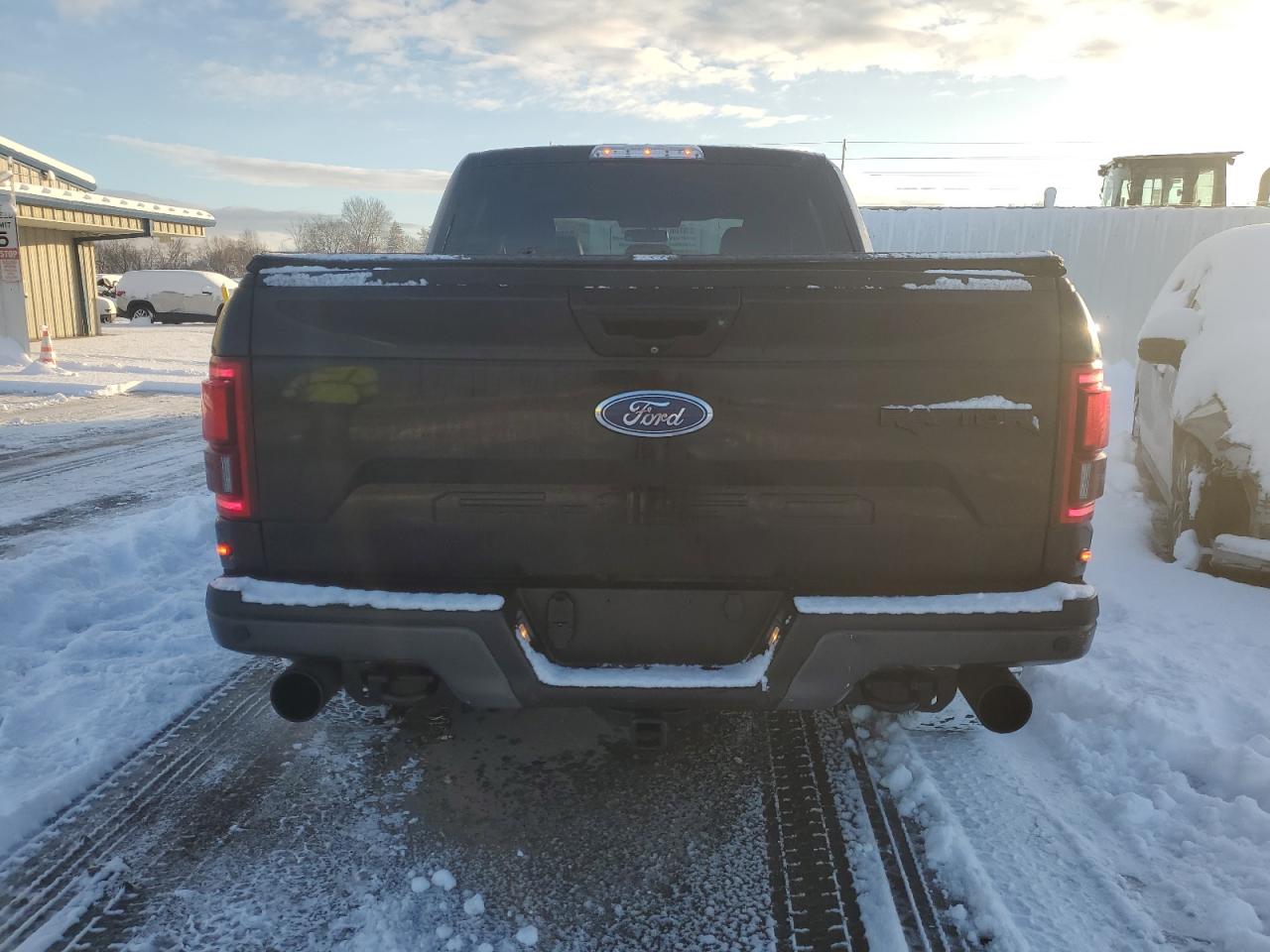 2018 Ford F-150 VIN 1FTFW1RG4JFB00499 Copart auction photo, side / minor dent/scratches damage thumbnail 6