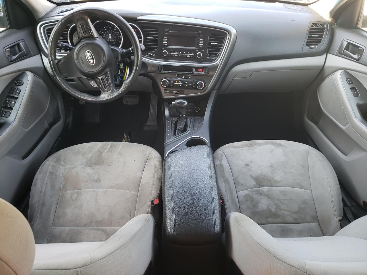 2015 KIA Optima VIN KNAGM4A71F5662474 Copart auction photo, vandalism / all over damage thumbnail 8