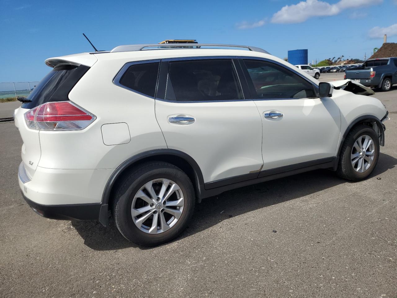 2016 Nissan Rogue VIN KNMAT2MTXGP593234 Copart auction photo, front end damage thumbnail 3