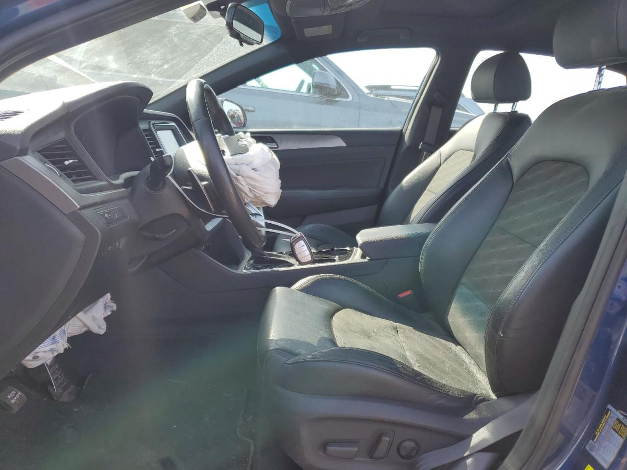 2019 Hyundai Sonata VIN 5NPE34AF8KH780956 Copart auction photo, front end damage thumbnail 7