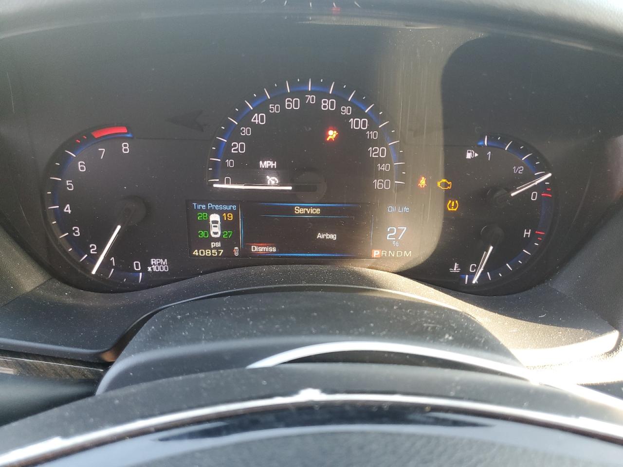 2015 Cadillac ATS VIN 1G6AG1RX6F0123027 Copart auction photo, front end damage thumbnail 9