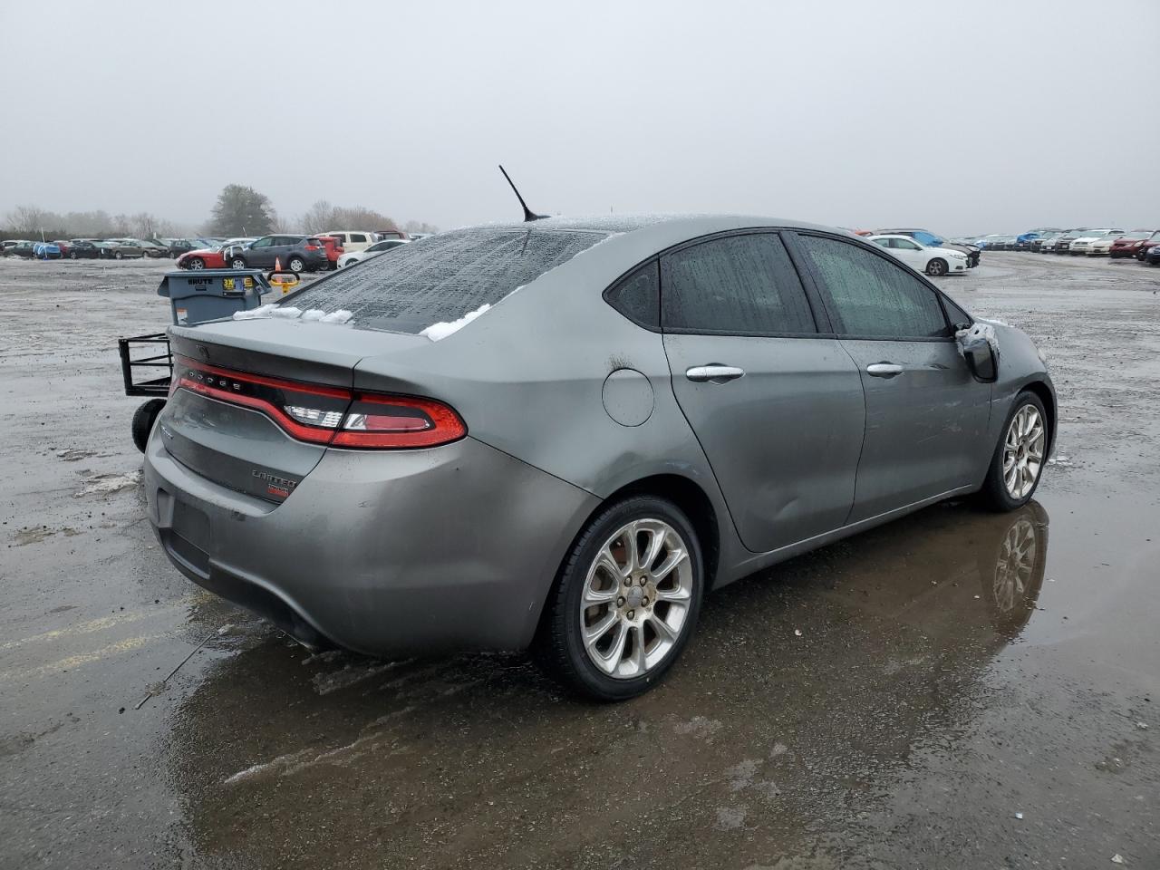 2013 Dodge Dart VIN 1C3CDFCH7DD134397 Copart auction photo, vandalism / mechanical damage thumbnail 3