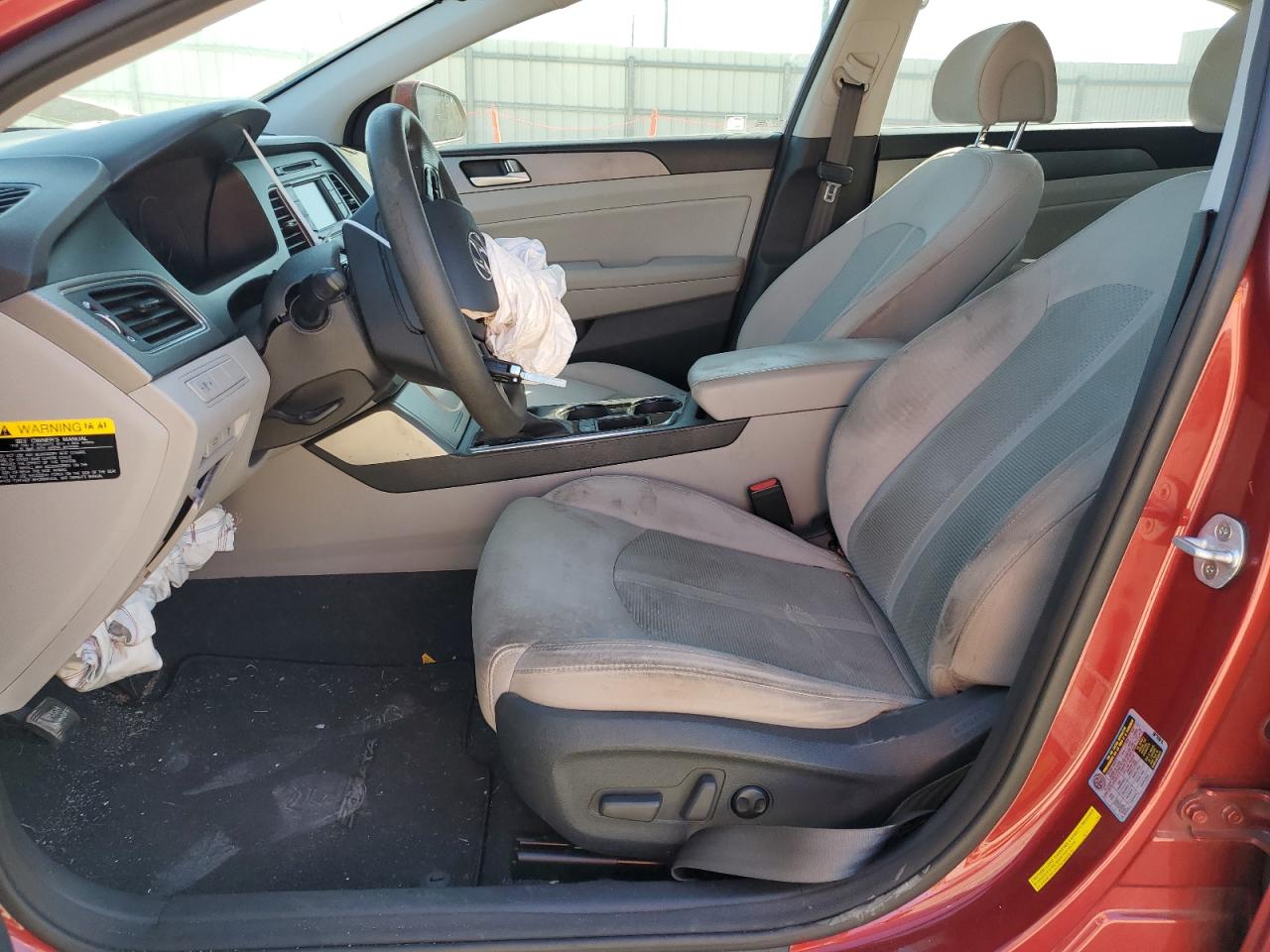2015 Hyundai Sonata VIN 5NPE24AF5FH008858 Copart auction photo, front end damage thumbnail 7