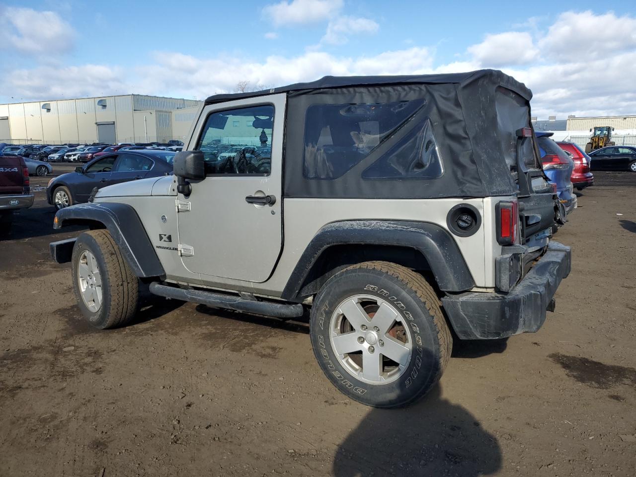 2007 Jeep Wrangler VIN 1J4FA241X7L142767 Copart auction photo, rear end / minor dent/scratches damage thumbnail 2