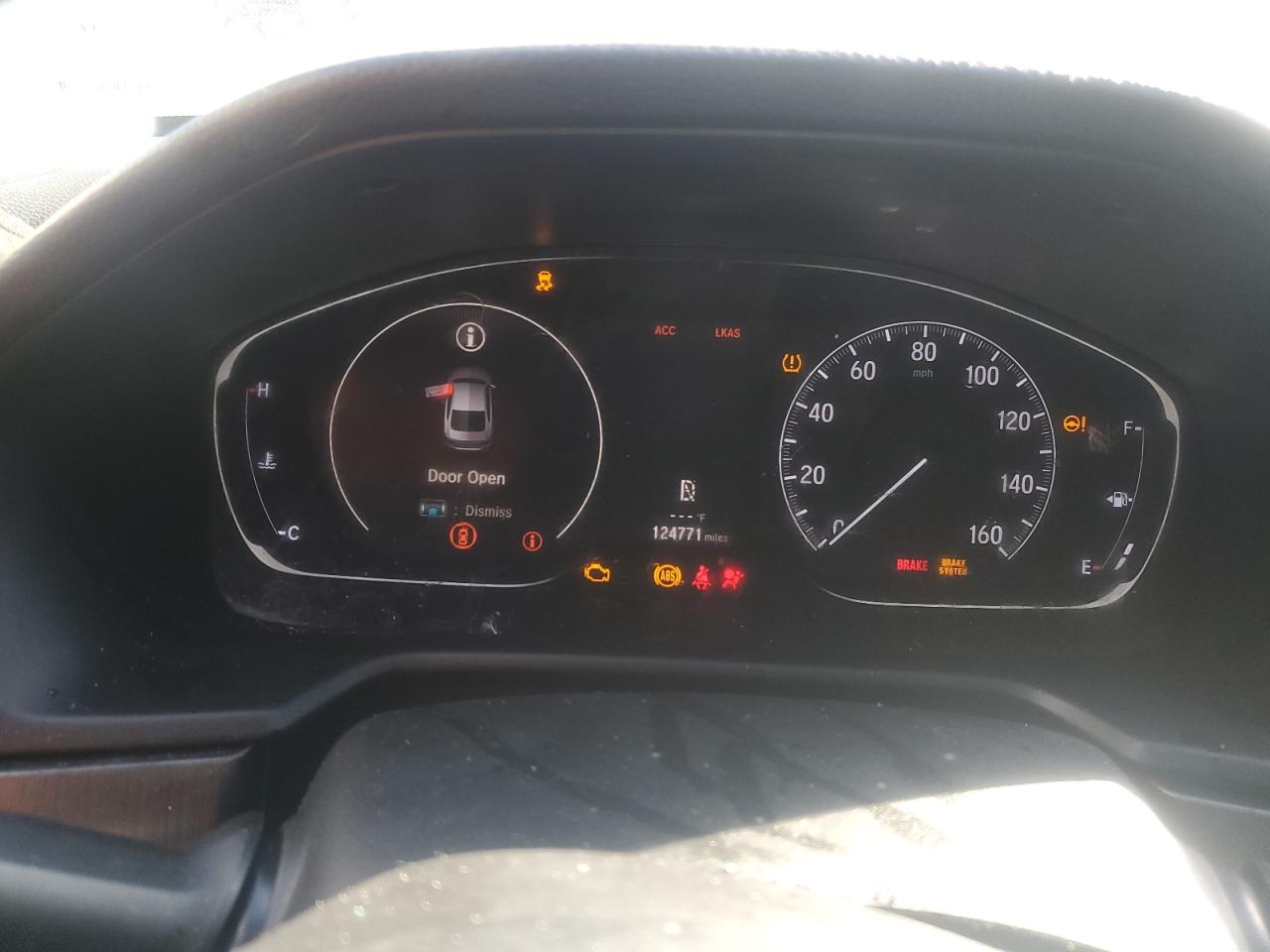 2019 Honda Accord VIN 1HGCV1F17KA060540 Copart auction photo, front end damage thumbnail 9