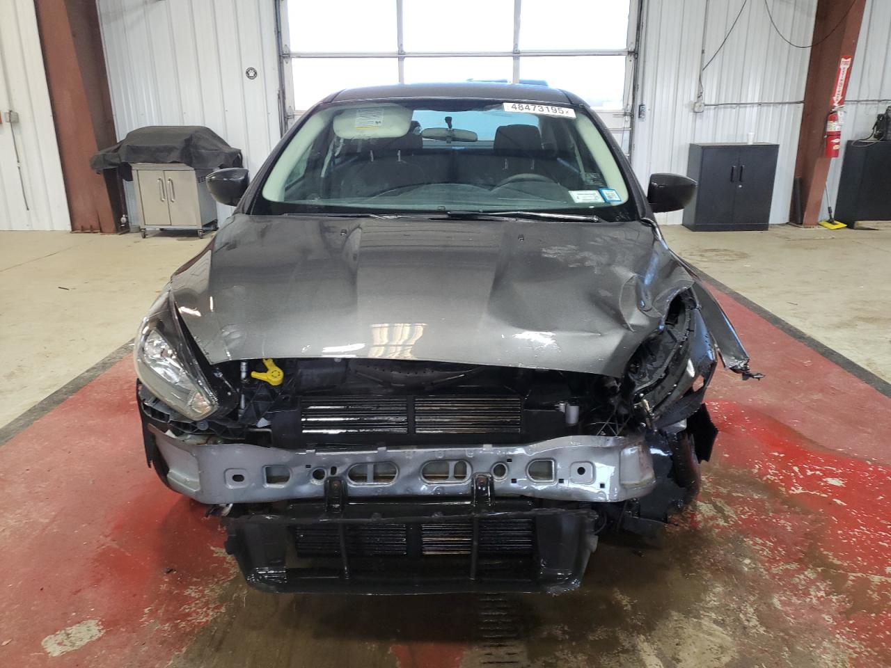 2018 Ford Focus VIN 1FADP3E2XJL301258 Copart auction photo, front end / side damage thumbnail 5