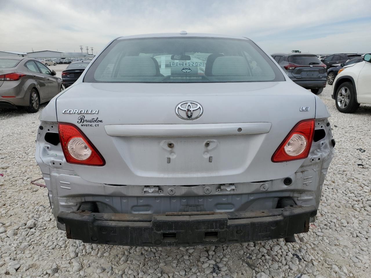 2010 Toyota Corolla VIN 2T1BU4EE9AC489160 Copart auction photo, rear end damage thumbnail 6