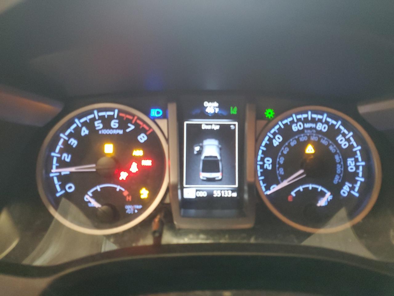 2021 Toyota Tacoma VIN 3TMCZ5AN2MM411123 Copart auction photo, front end / minor dent/scratches damage thumbnail 9