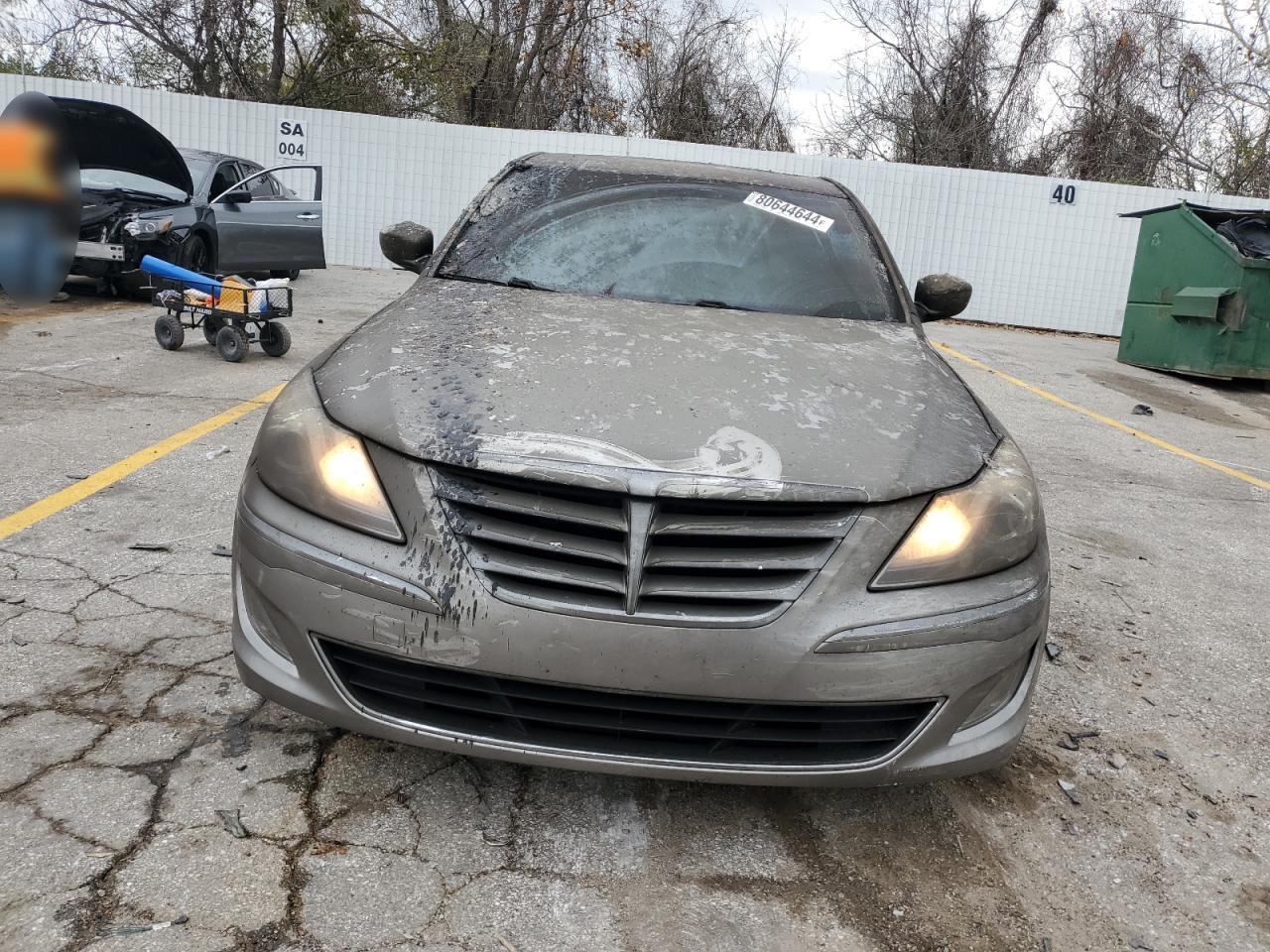 2013 Hyundai Genesis VIN KMHGC4DD1DU248911 Copart auction photo, burn / all over damage thumbnail 5