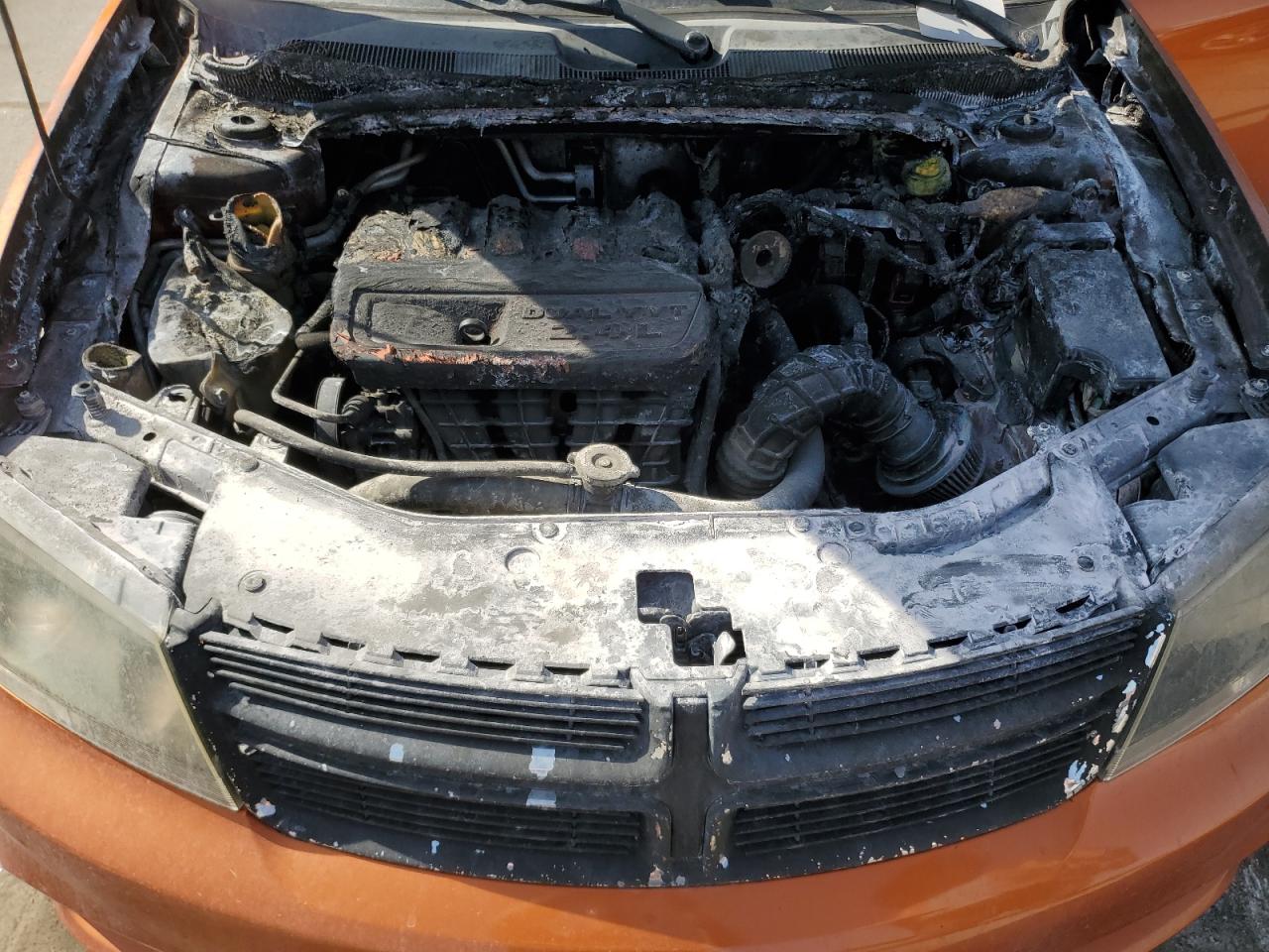 2011 Dodge Avenger VIN 1B3BD4FB8BN616971 Copart auction photo, burn / side damage thumbnail 13