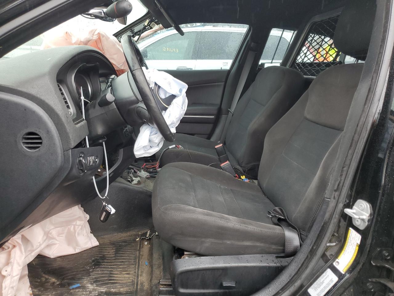 2017 Dodge Charger VIN 2C3CDXAT9HH660181 Copart auction photo, front end damage thumbnail 7