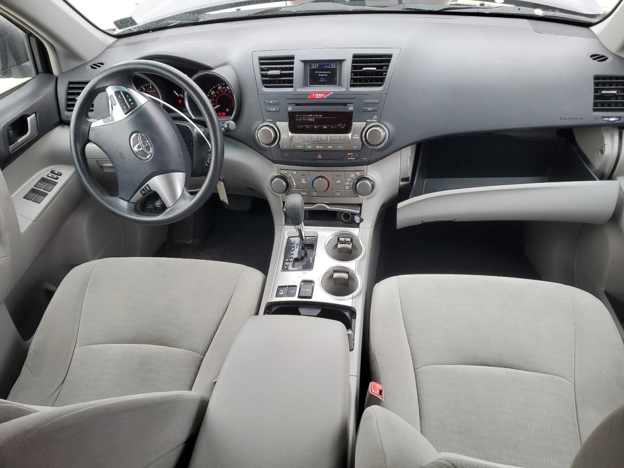 2012 Toyota Highlander VIN 5TDBK3EHXCS171407 Copart auction photo, front end damage thumbnail 8