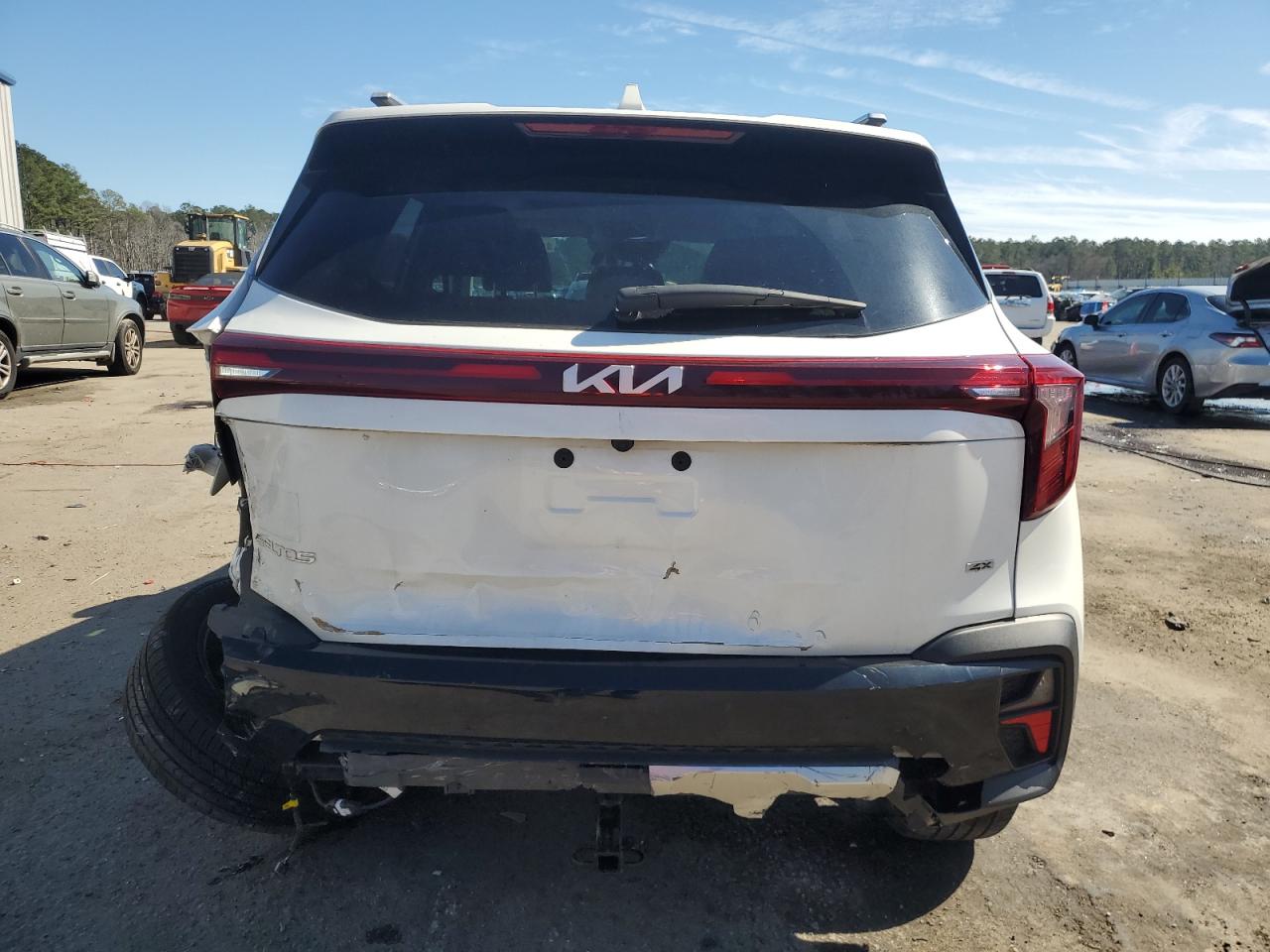 2024 KIA Seltos VIN KNDETCA78R7501054 Copart auction photo, rear end damage thumbnail 6