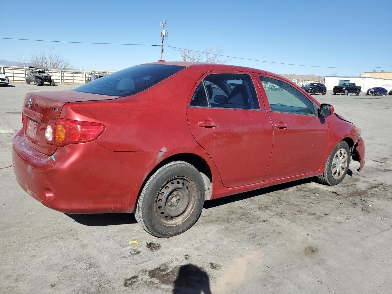 2009 Toyota Corolla VIN JTDBL40E599029442 Copart auction photo, front end / minor dent/scratches damage thumbnail 3